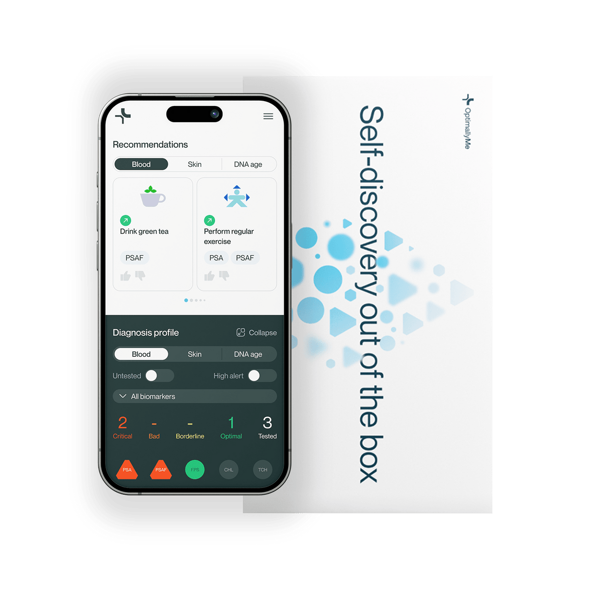 Advanced Prostate Test &amp; Health Platform OptimallyMe 